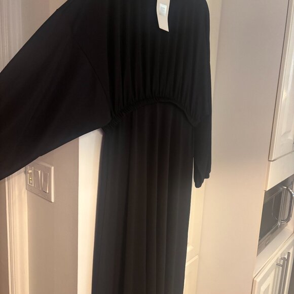 Zara Black Long Sleeve Dress - Picture 7 of 8